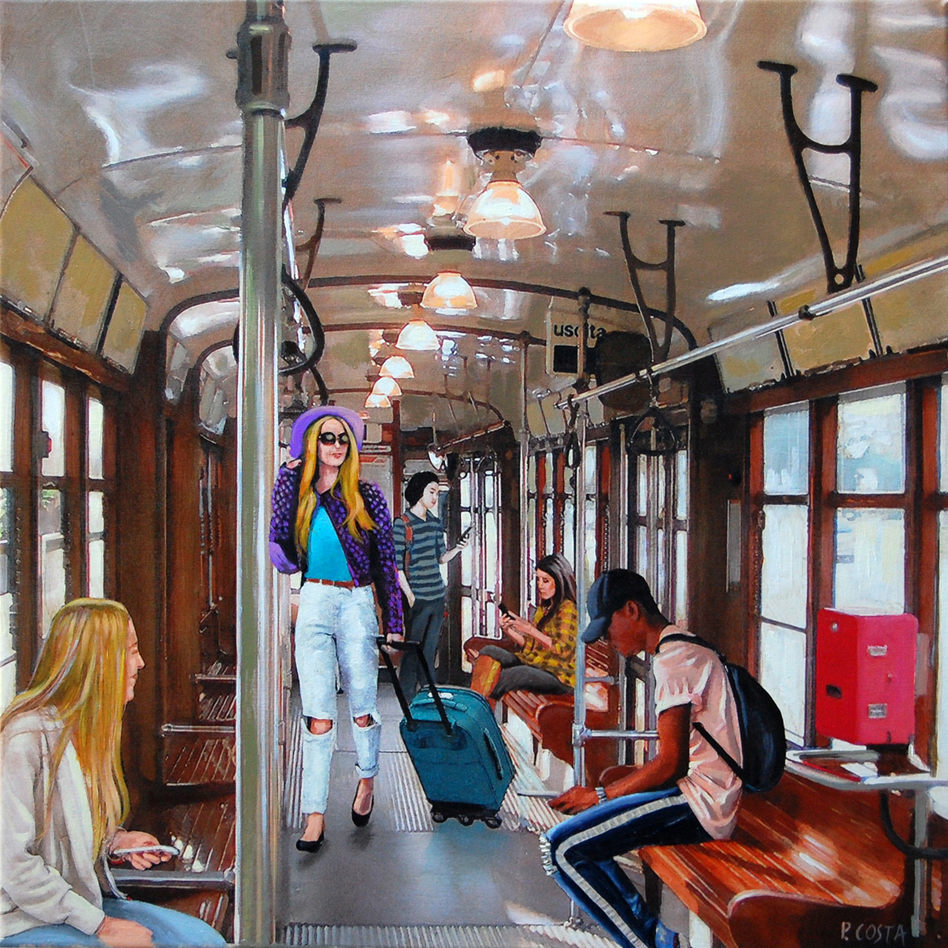 Gente in Tram